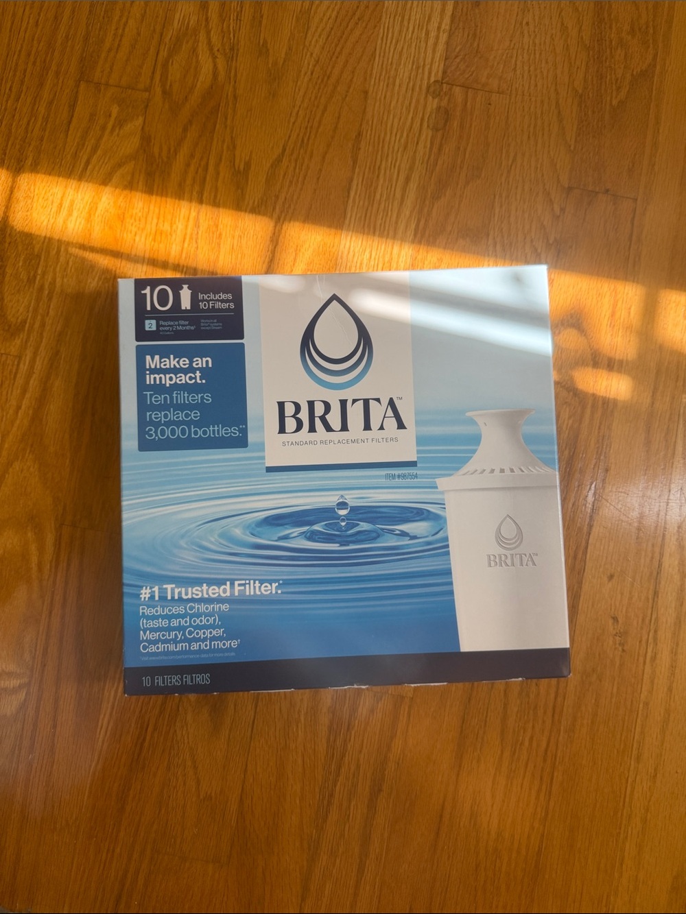 Brita Replacement Filters Pack - White and Blue Packaging